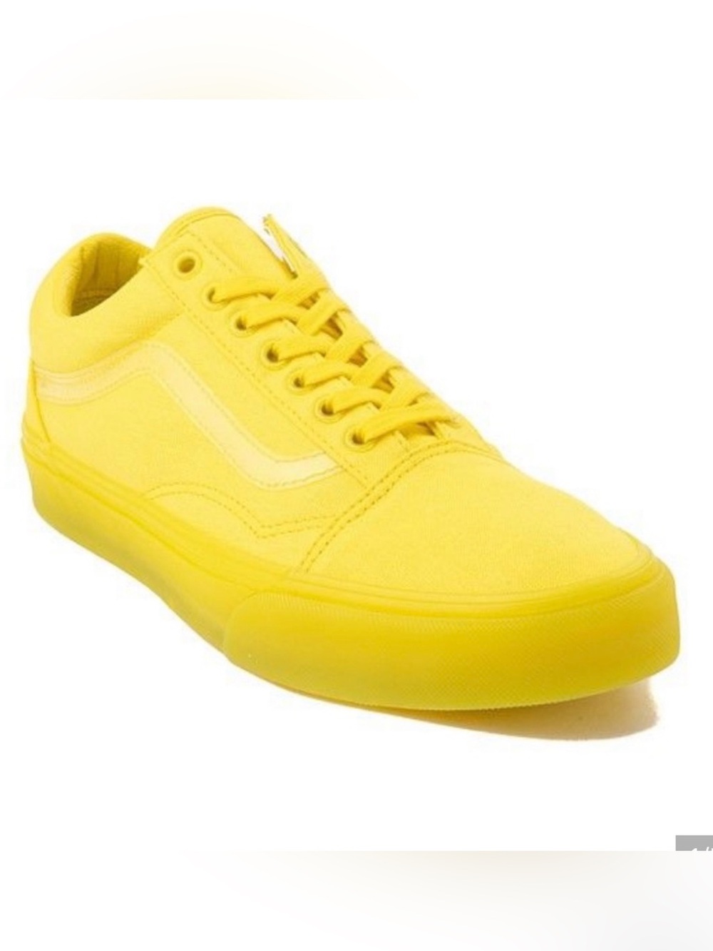 VANS Old Skool Translucent Yellow 497784 Size W 9,5 or M 8 Sneakers